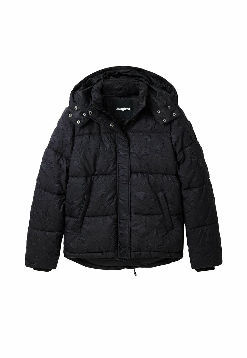 Desigual Winterjas zwart
