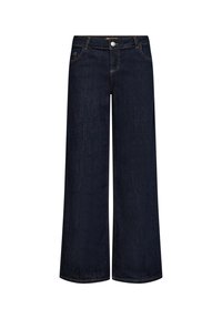 Soyaconcept Flared Jeans - raw blue denim