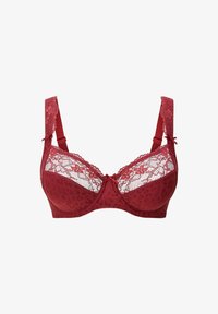 Geselecteerd, ruby wine jacquard