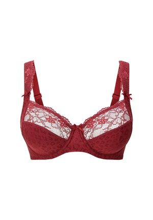 LingaDore, LINGADORE DAILY BÜGEL BH - Bøjle-bh - ruby wine jacquard