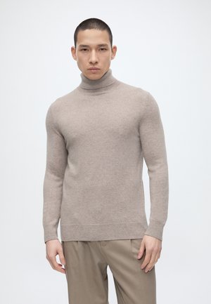 FROM FUTURE Jersey de punto - taupe chine