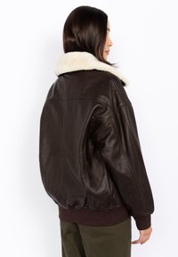 Schott Giacca di pelle - marron