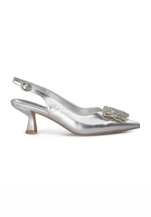 Klassieke pumps - plateado