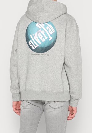 Jersey con capucha - mottled grey