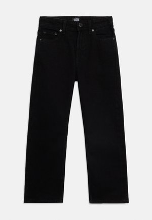 Jack & Jones Junior, JJICHRIS JJORIGINAL - Sirgete säärtega teksad - black denim