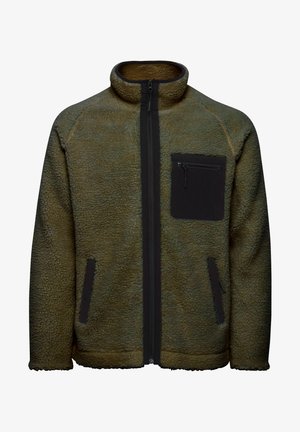 INDICODE JEANS, IDTRODIE TEDDY - Fleecejas - army