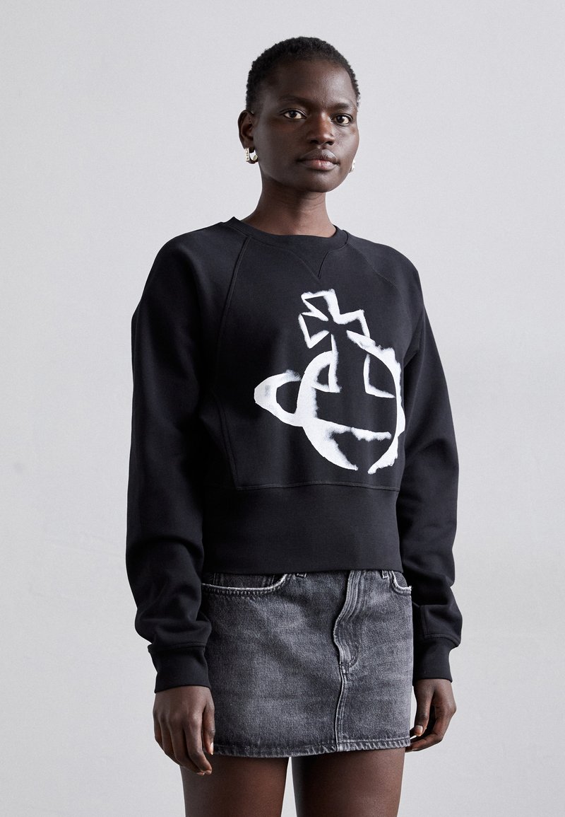 Vivienne Westwood - STENCIL ATHLETIC - Sudadera - black, Ampliar