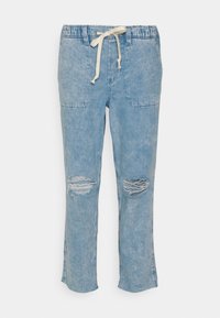 RELAXED EASY JEAN  DEST - Bootcut-teksad - light indigo