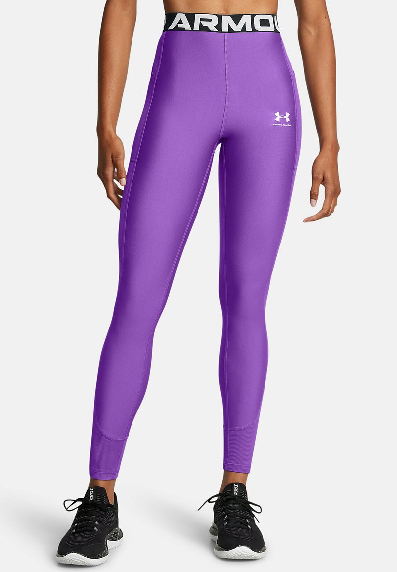Under Armour HEATGEAR RIB - Leggings - lavish