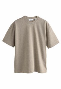 Next RELAX FIT HEAVYWEIGHT - T-shirt basic - neutral marl