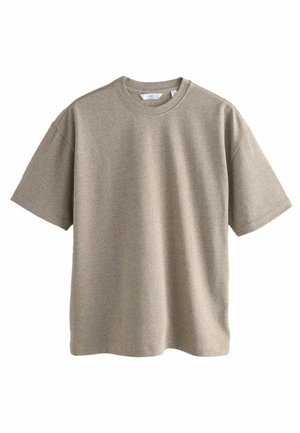 Next HEAVYWEIGHT - REGULAR FIT - Basic póló - neutral marl