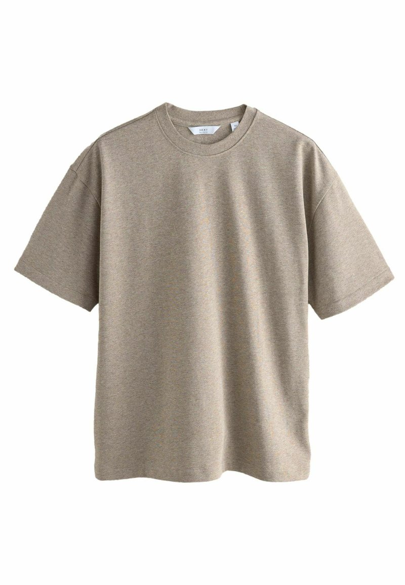 Next RELAX FIT HEAVYWEIGHT - T-shirt basic - neutral marl
