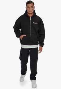 Dropsize HEAVY LEGENDS - Sweat zippé - black