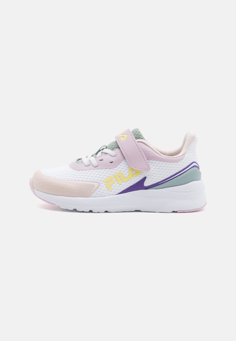 Fila CRUSHER KIDS UNISEX - Sneakers low - white/dahlia purple