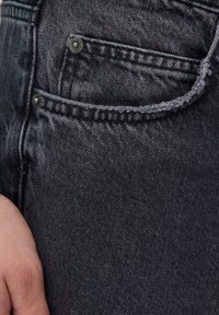 BZB DELAVÉ NOIR - Jean slim - noir