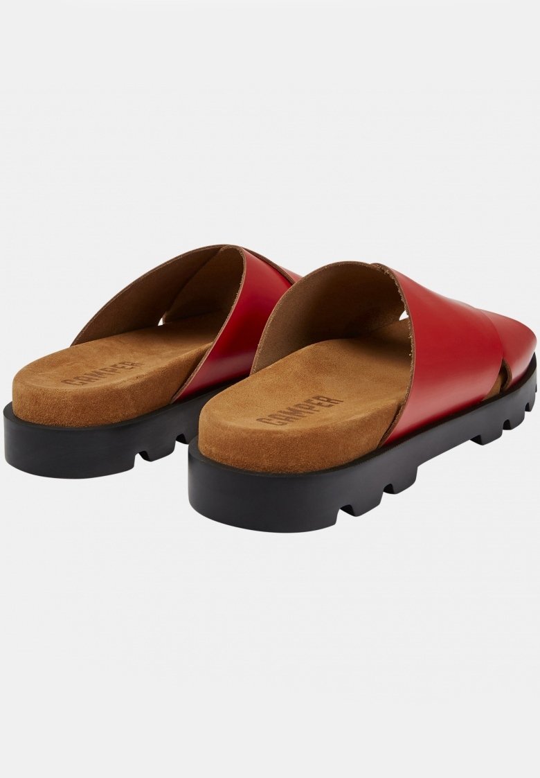 Damen Sneaker | Camper BRUTUS Pantolette flach rot - XX21975 Damen Sneaker | Camper BRUTUS Pantolette flach rot - XX21975