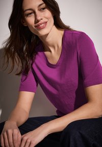 Cecil T-shirt basic - pink