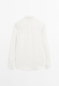 Massimo Dutti REGULAR FIT SEMI-SHEER - Chemise - beige