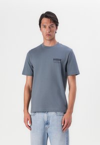 Barbour RELAXED SOUTER - T-Shirt print - blue stone