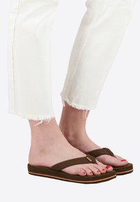 Reef CUSHION BREEZE - Sandále T-bar - chocolate
