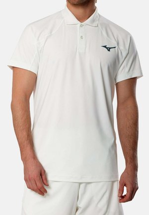 Mizuno POLO TENNIS  SHADOW S/SLEEVE POLO - Poloshirt - weiß