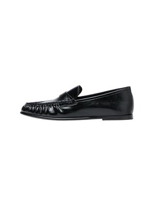 Stradivarius, BLACK LOAFERS - Slipper - black