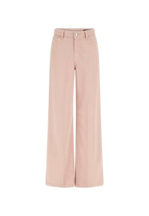 BELLFLOWER WIDE LEG  - Kavbojke na trapez - rose