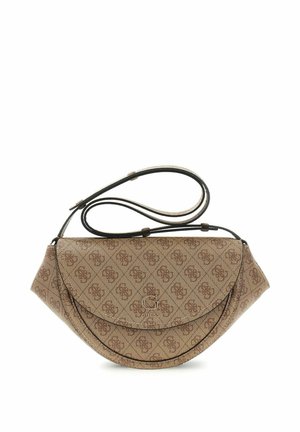 Guess, COLEEN LOGO CONVERTIBLE XBODY BAG - Sac bandoulière - latte logo