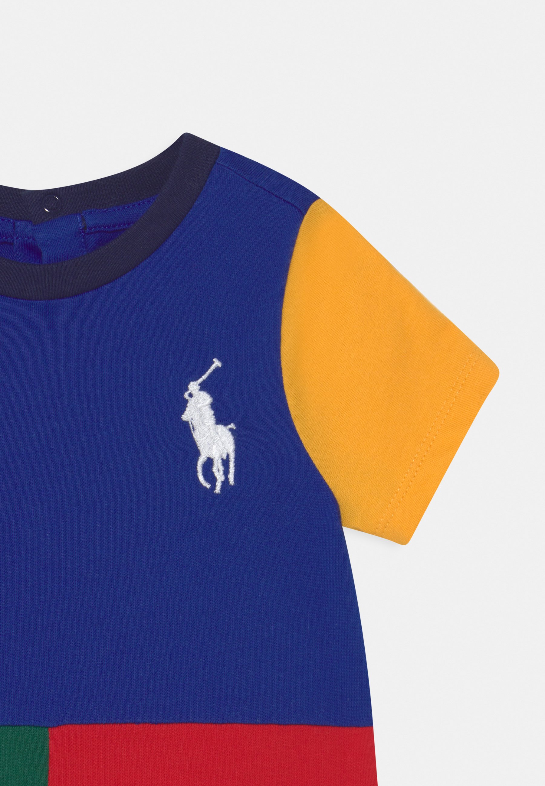 Polo Ralph Lauren BABY SHORTALL - Tuta jumpsuit - heritage royal  multi/multicolore - Zalando