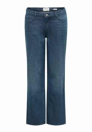 JDY, STRAIGHT FIT JEANS JDYKATIE LOW WAIST STRAIGHT FIT JEANS - Jean droit - dark blue denim
