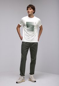 Street One MEN Triko s potiskem - weiß