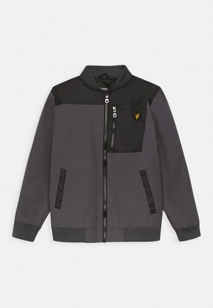 RIPSTOP PANEL - Bomber bunda - black