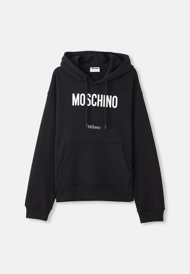 MOSCHINO MILANO Sweat à capuche black/noir ZALANDO