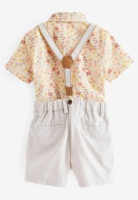 Next SET  - REGULAR FIT - Kombinezonas su petnešomis - pink cream floral