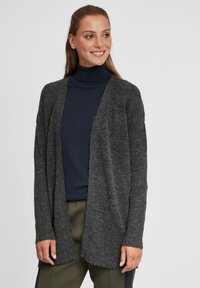 Oxmo - OXGISELE - Strickjacke - Cardigan - dark grey melange Thumbnail Image 1