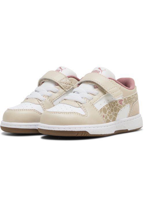 PUMA REBOUND SLAM WINTER SAFARI SNEAKERS - Zapatillas - silver fog-birch- white — photo 2