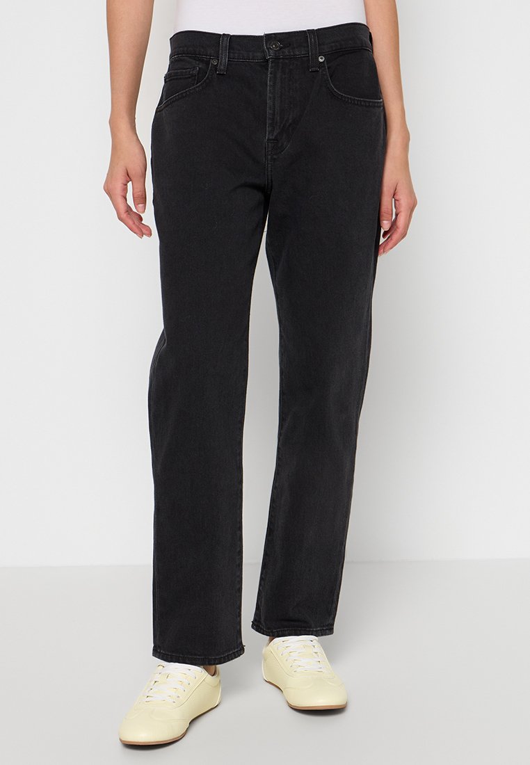 7 For All Mankind Jeans Tapered Fit zwart