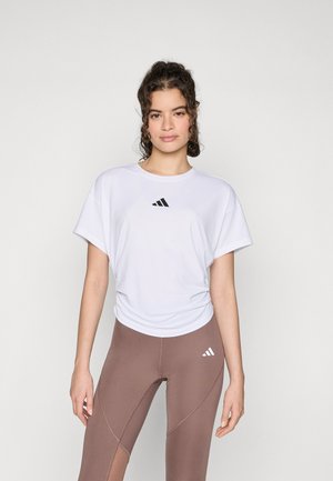 adidas Performance POWER  - Sports T-shirt - white