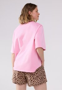 Lindex T-shirts basic - dusty pink