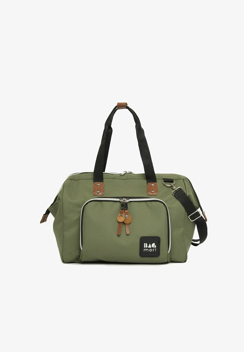 Bagmori SHOULDER DIAPER BAG - Soma zīdaiņu pārsiešanai - khaki