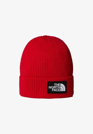 The North Face LOGO BOX CUFFED BEANIE UNISEX - Berretto - tnf red