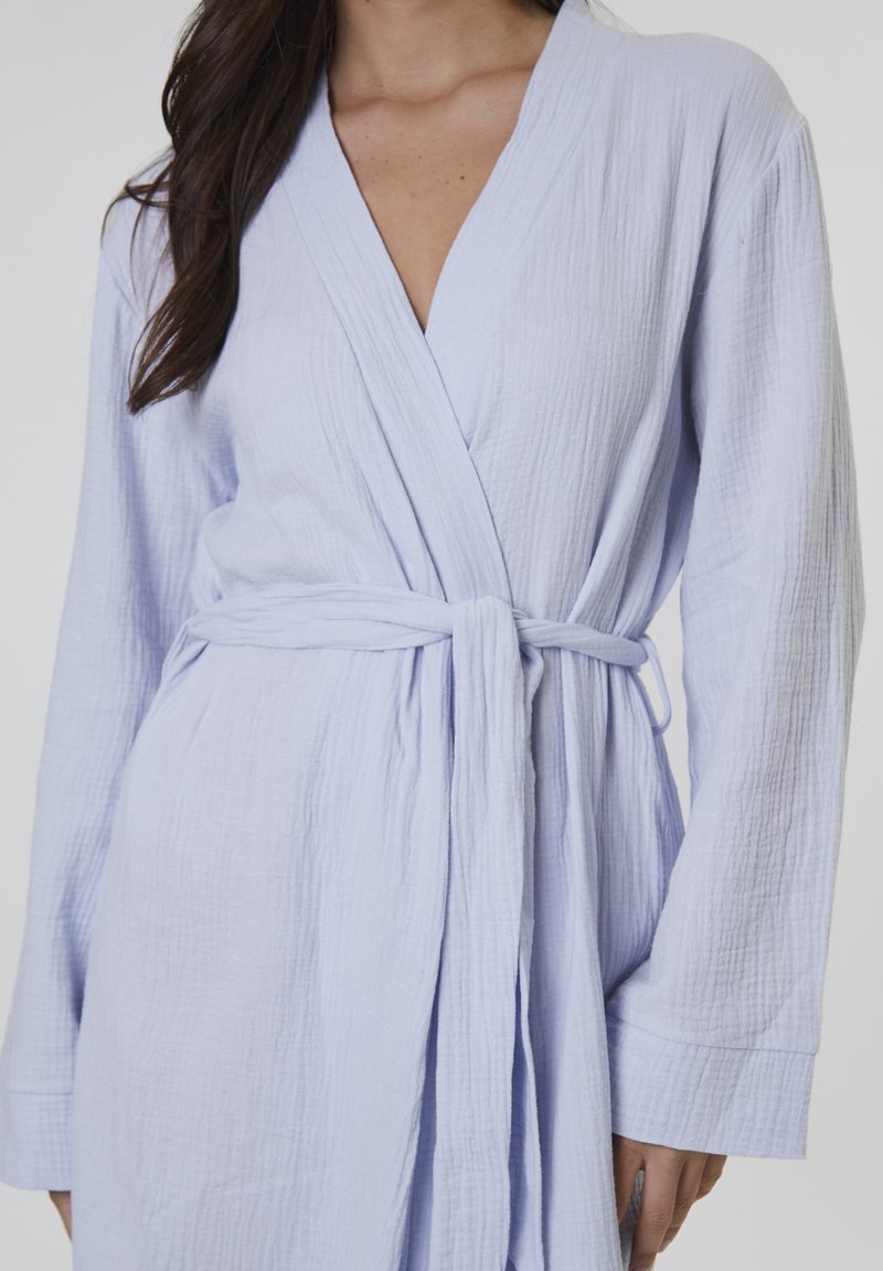 blue vivienne westwood dress Big Men's Espionage Waffle Dressing Gown - PJ158 - Navy | 2XL to 5XL main image 0