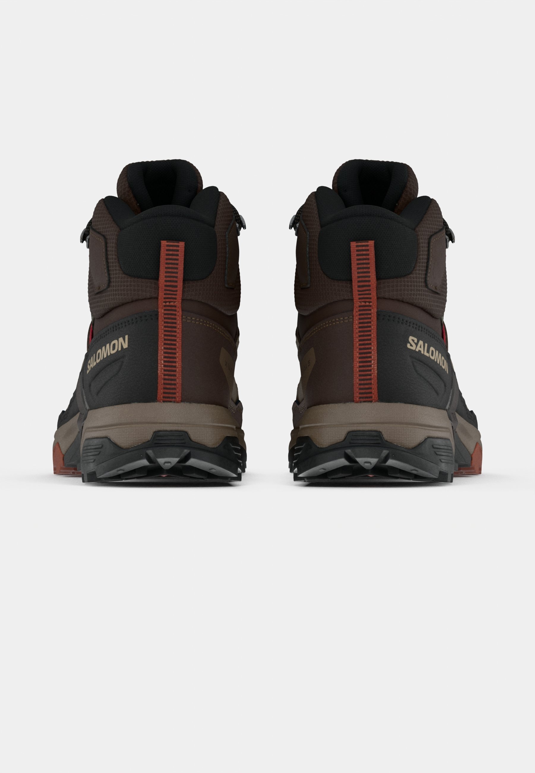Salomon X ULTRA 5 MID GTX - Hikingschuh - black coffee/walnut