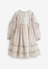 Next REGULAR FIT - Vardagsklänning - ecru floral