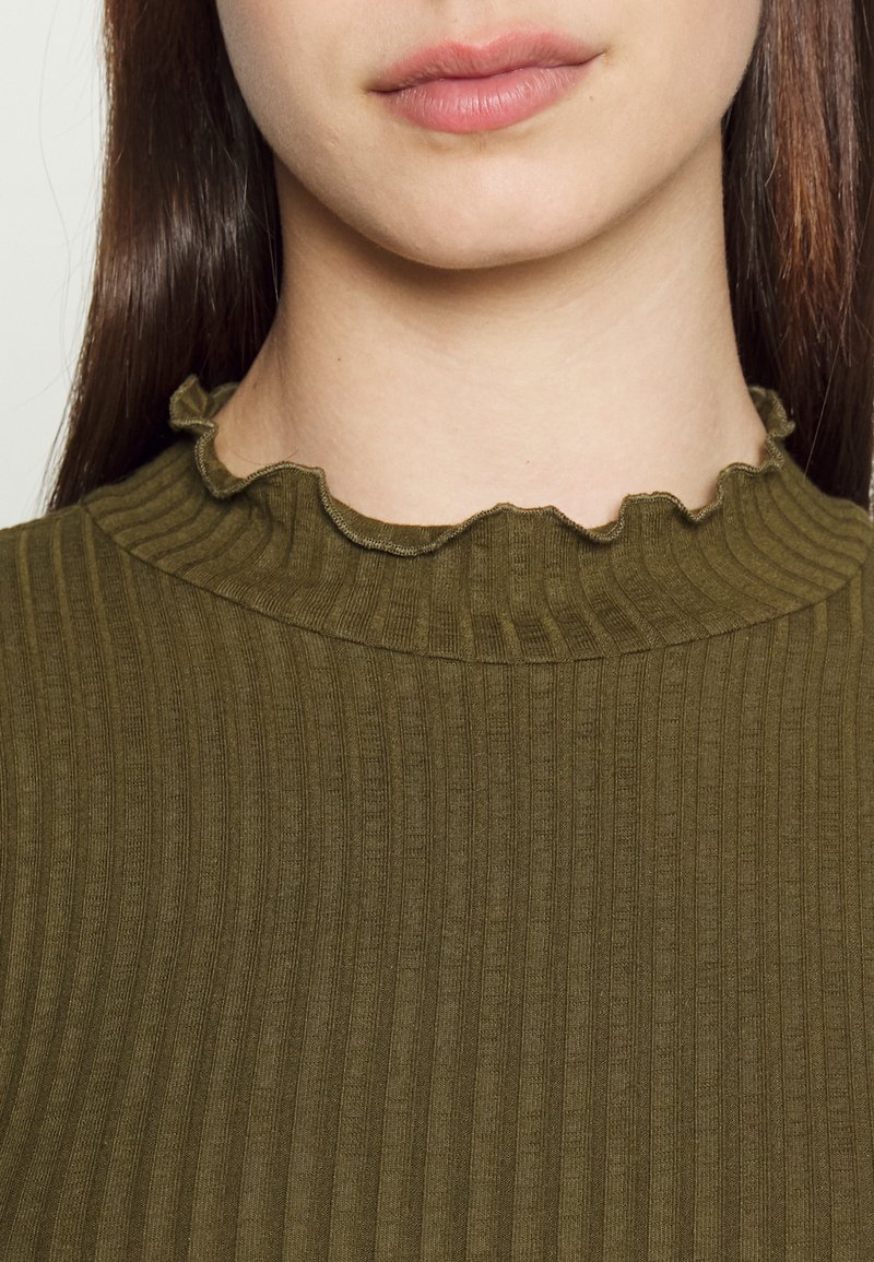 Damen T-Shirts | JDY Tall JDYFRANSISKA HIGHNECK Langarmshirt dark olive/khaki - LD05993 Damen T-Shirts | JDY Tall JDYFRANSISKA HIGHNECK Langarmshirt dark olive/khaki - LD05993