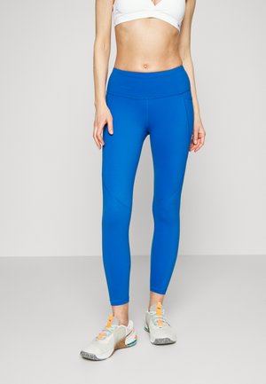 POWER WORKOUT 7/8 LEGGINGS - Leggings - oxford blue