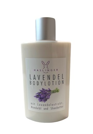LAVENDEL BODYLOTION MIT LAVENDELEXTRAKT - Feuchtigkeitspflege - weiß