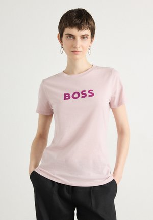 ELOGO - Print T-shirt - open purple