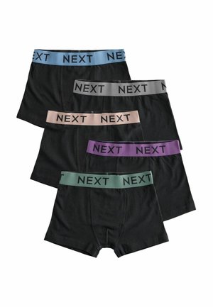5 PACK - Boxeri - black with scandi waistband