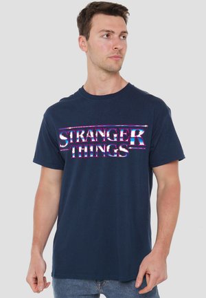Cotton Soul, Print T-shirt - blue